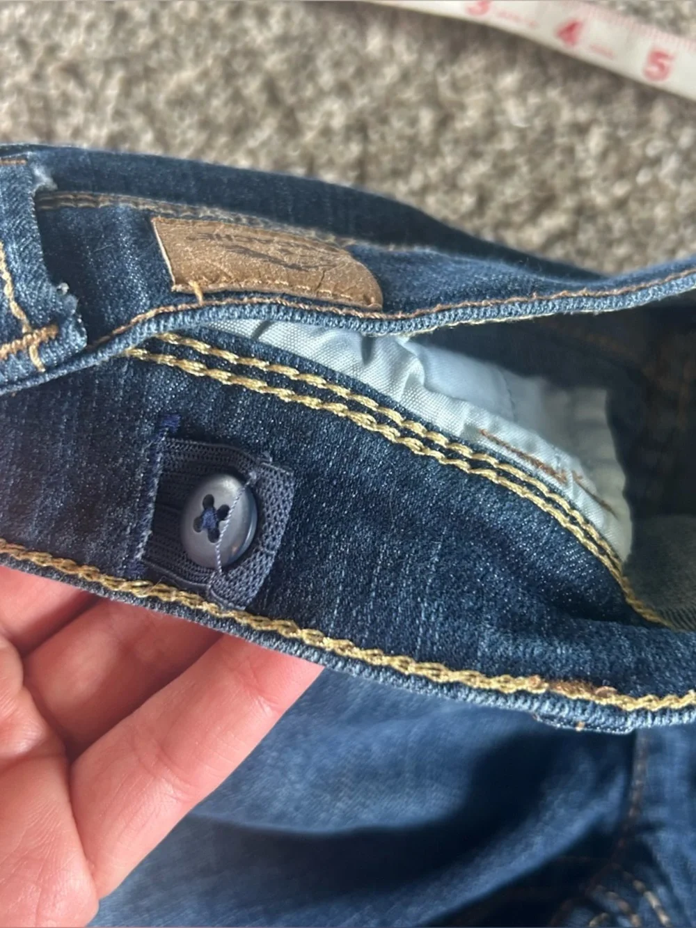 [Jordache] Denim Shorts w Lace Trim
